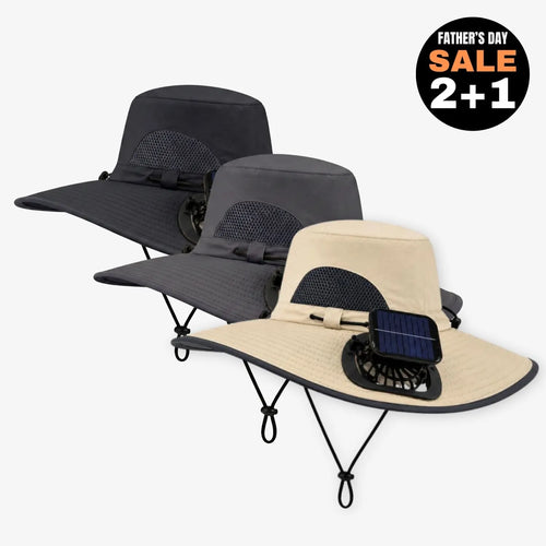 Jewsione Solar Cooling Fan Hat