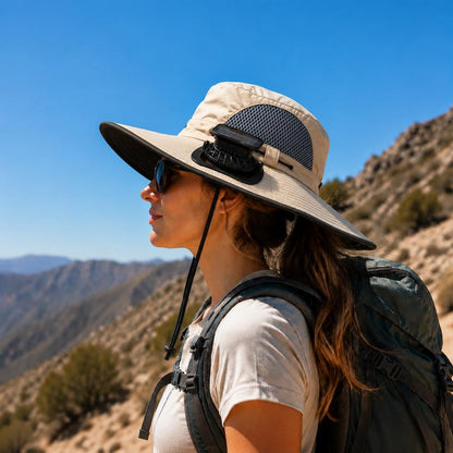 Jewsione Solar Cooling Fan Hat