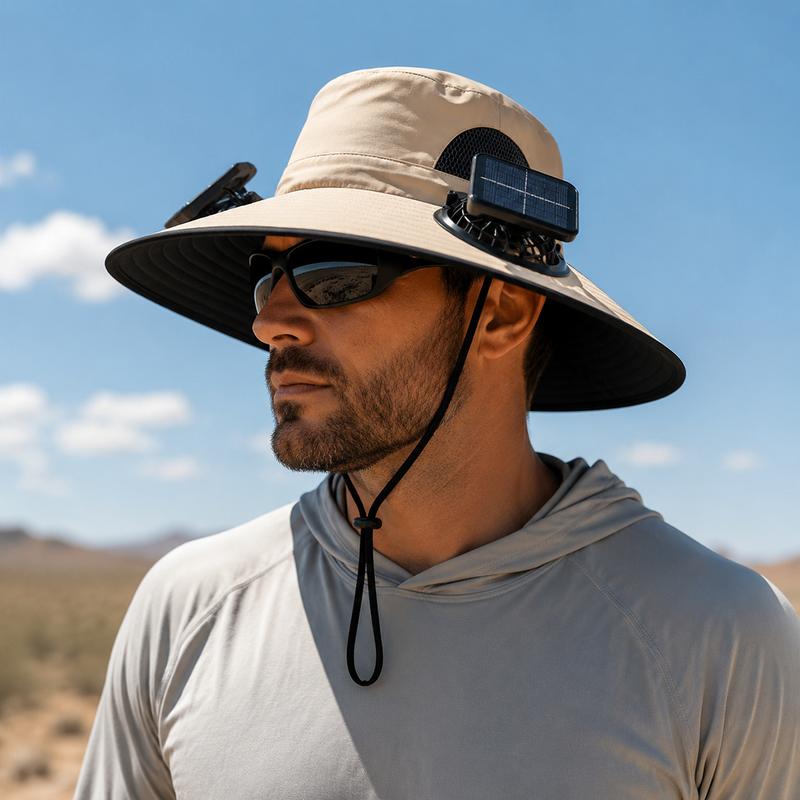 Jewsione Solar Cooling Fan Hat