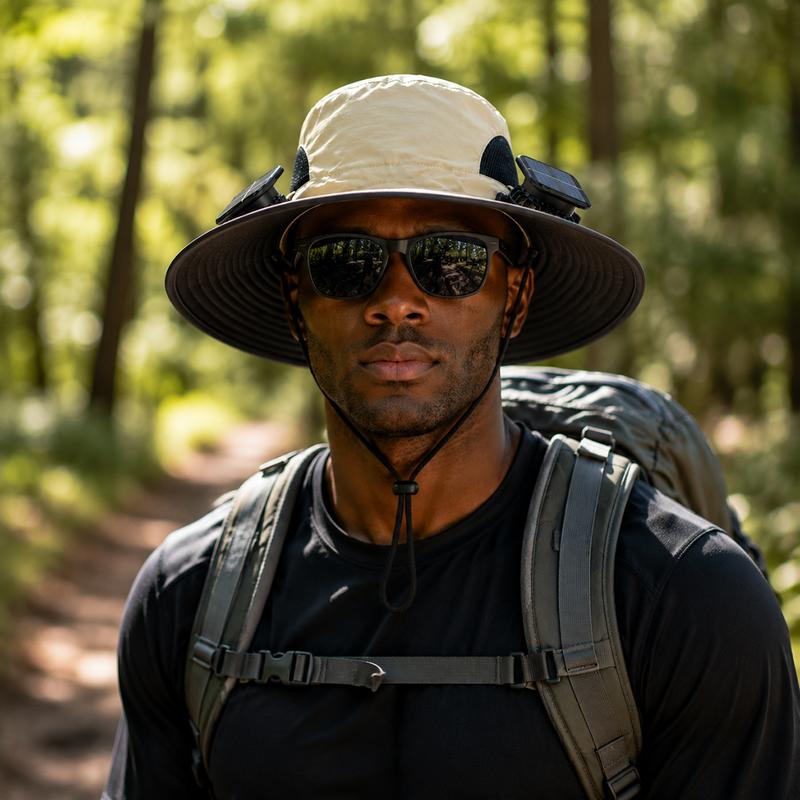 Jewsione Solar Cooling Fan Hat