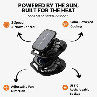 Jewsione Solar Cooling Fan Hat