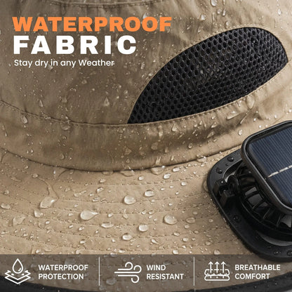 Jewsione Solar Cooling Fan Hat